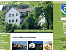 Tablet Screenshot of pension-vilsmeier.de